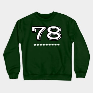 baseball 78 Crewneck Sweatshirt